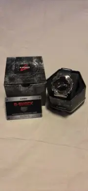New Casio G-Shock Analog-Digital Steel Black Resin Strap Men's Watch GM110-1A