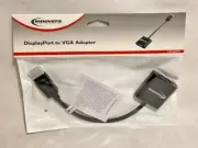 Innovera DisplayPort to VGA Adapter 50010 - NEW - FAST SHIPPING