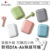 在飛比找PChome24h購物優惠-DTA-AIR雙耳無線藍牙耳機 【六色可選】