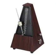 Mechanical Metronome for Piano Guitar Violin Ukulele Player ,Mahogany Color