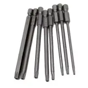 8Pcs Torx Screwdriver Bit 1/4inch Handle Torx Screwdriver Bit