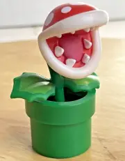 Jakks Super Mario Bros Red Piranha Plant Mini Figure 2015 World of Nintendo