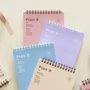 100 Days Spring Study Planner - (S) Pink - One Size