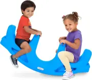 Rock and Roll Teeter Totter Seesaw - Rocking Fun for Two Toddlers or Kids Ages 1