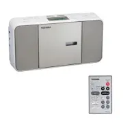 Toshiba CD Radio TY-C300(N) with remote control, slim body model, wide FM microp