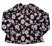 Social Standard by Sanctuary Long Sleeve Tallie Peasant Top XXL NWT