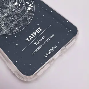 CreASEnse 旅行地圖系列 台北 手機殼 空壓殼 玻璃殼 液態矽膠 不只蘋果更多安卓 CSBF01