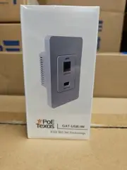 20 POE Texas GAT-USB-IW 1 Port In-Wall Gigabit PoE Extender IEEE 802.3bt Uplink