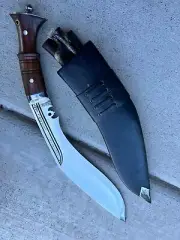 SALE 30% Kukri, 11" Full Tang Blade Gurkha Issue WW Khukuri - EGKH Nepal Knife