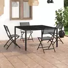 5 Piece Outdoor Dining Set Steel