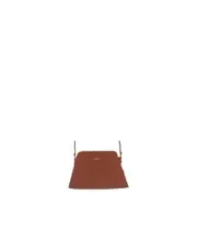 A.P.C. Tetra Logo Detailed Small Shoulder Bag One size Brown