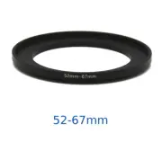Lens filter adapter ring 52-67mm step-up DSLR Nikon Canon universal professional