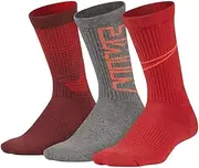 [Nike] Kids' Graphic Crew Socks 3 Pack