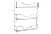 Entree 3-Tier Spice Rack (18 Bottle Capacity) - Chrome