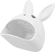 EPIGEIST Portable Quick-dry Nail Lamp Mini UV LED Nail Dryer with USB Cable One Finger Gel Nail Light Cute Rabbit Design Nail Lamp for Manicure