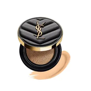 【YSL】官方直營 恆久完美霧光氣墊粉餅 SPF23/PA++12G(皮革氣墊/全新升級/任選1款)