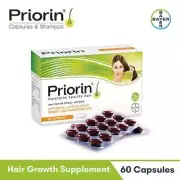 PRIORIN - 60 caps Anti Hair Loss Treatment for Women and Man
