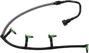 QXKSPG Injector Fuel Return Leak Off Pipe, for Ford, Transit Mk7 Mk8 Transit Custom 2.2 TDCI, for Peugeot, Boxer, for Citroen, Relay 2.2 HDI, for Fiat, Ducato 2.2 D FWD Euro 5 1761934 BK2Q9K022AF 9801