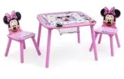 Disney Minnie Mouse Table and Chair Set with Storage by Delta Children