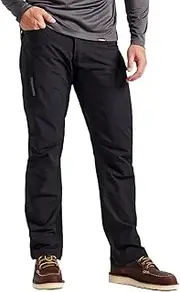 [TRUEWERK] Men's Work Pants - T2 WerkPant Technical Workwear, Water Resistant, Lightweight, Multi-Pocket with 4-Way Stretch