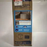 Suncast Small Deck Box-Lightweight Resin Indoor/Outdoor Storage 22 Gallon