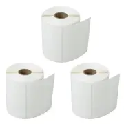 3Rolls 4x3 Direct Thermal 500 Labels for Zebra Eltron 2844 ZP450 ZP500 ZP505