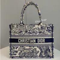 在飛比找蝦皮購物優惠-✈️法國代購✈️ DIOR Book Tote 刺繡 動物園