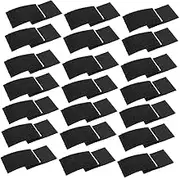 DOITOOL 50Pairs Strips with Adhesive Double Sided Tapes for Bed Sofa Carpets and Home Decor Easy to Cut Strong Adhesive No Trace Design