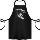 Surfing Spaceman Astronaut Surfer Surf Cotton Apron 100% Organic