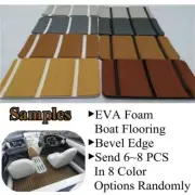 Samples Package EVA Foam Teak Decking , Marine Boat Flooring Carpet ,6~8pcs
