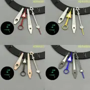 Four Watch Hands GMT Green Luminous Watch Accessories For NH34 Watch Movement