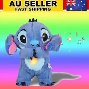 Stitch Breathing Musical Soothing Doll Sleep Toys Anxiety Relief Plush Toy TK