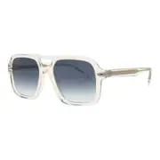 Carrera Men’s 317/S 40G/9K Crystal Frame Green Lens 55mm Square Full Rim Shape