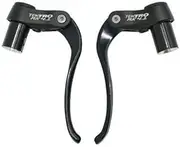 TEKTRO RX 4.1 Time Trial TT Triathlon Bar End Aero Brake Lever Set, Black, MH1806