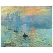 Claude Monet, Impression, Sunrise FRIDGE MAGNET, 1872 soleil levant Gift