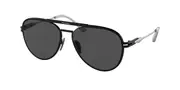 Prada PR 54ZS 1BO5S0 Men's Sunglasses Black Size 57
