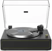 Turntable Vinyl Record Player Builtin Speaker BT Playback Auto Stop 33&45 R