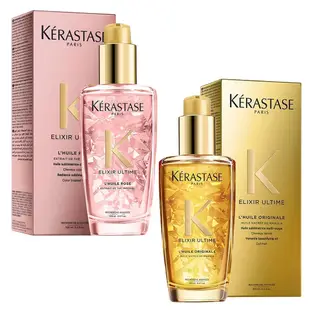 (任選)KERASTASE 花漾粉/金緻柔馭露 100ml