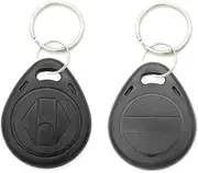 10 x Waterproof Key Fob Writeable / Readable / Static RFID Token 125 kHz Tags ID Card 6 Colours Key Chain Card Access, RFID Key Fob, RFID Tag