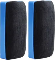 2 Pcs Magnetic Chalkboard Eraser, Whiteboard Eraser Blackboard Dry Eraser, Dr...