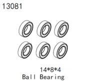 1/10 4Wd Rock Crawler 1001 Land Cruiser Part 13081 Ball Bearing 14*8*4