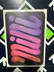 Apple iPad Mini 6th Gen 8.3" Purple 256 GB Wifi MK7X3LL/A Apl Care + til 10/2026