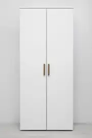 Stockholm Universal Storage Cupboard - Slim Shaker Panel - Deco Gold Handle