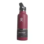 Hydro Flask Standard Mouth water Bottle with Flex Cap 18oz Snapper NEW