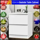 Artiss Bedside Table Cabinet Lamp Side Tables Drawers Nightstand Unit White