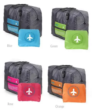 行李拉桿收納袋 包 小飛機可折疊大容量旅行袋 旅行箱行李箱外掛防水包 肩背包 【RB318】 (2折)