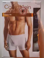 4 Pack Calvin Klein Mens Classic Fit Brief XL RN36543 100% Cotton NIB