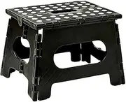 Portable Flat Folding Step Stool Ladder Non Slip Caravan Camping Seat Chair 22/39CM (M/H 22cm x W 29cm x D 22cm)