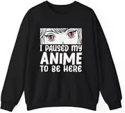 [VidiAmazing] I Paused My Anime to Be Here Japanese Anime Lover (3) ds046 T-Shirt