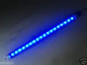 1 X 18 LED DRL DAY INTERIOR BAR LIGHT TUBE BAR LAMP TRUCK LORRY BLUE 24V 400mm